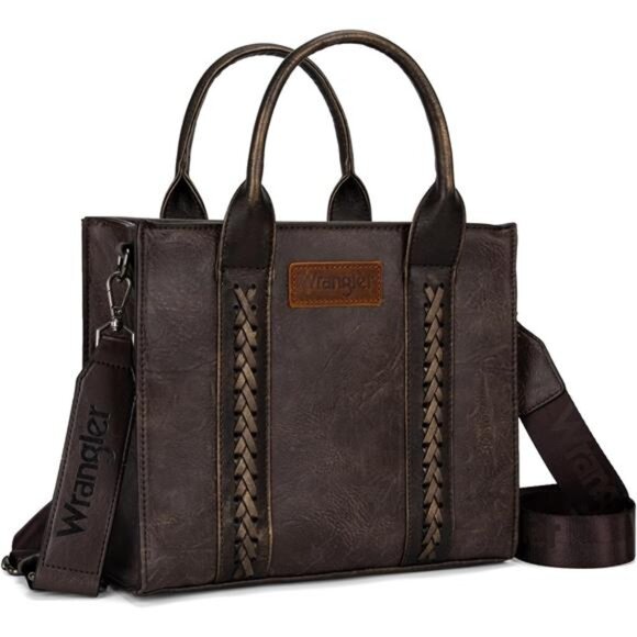 Medium Tote Bag for Women Vintage-coffee